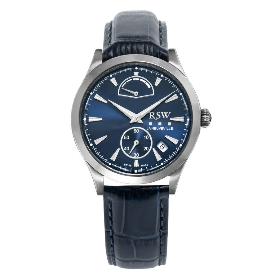 RSW La Neuveville Collection Blue Dial Men's Watch RSWA166R-SL-9