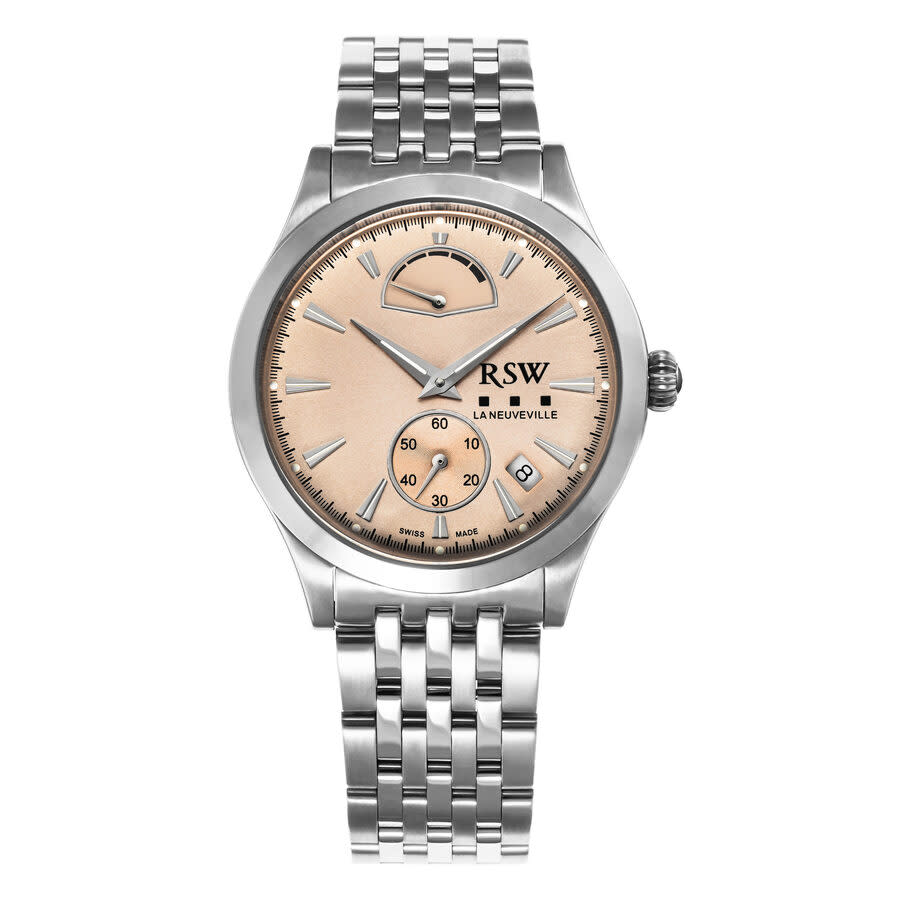 RSW La Neuveville Collection Brown Dial Men's Watch RSWA166R-SS-4