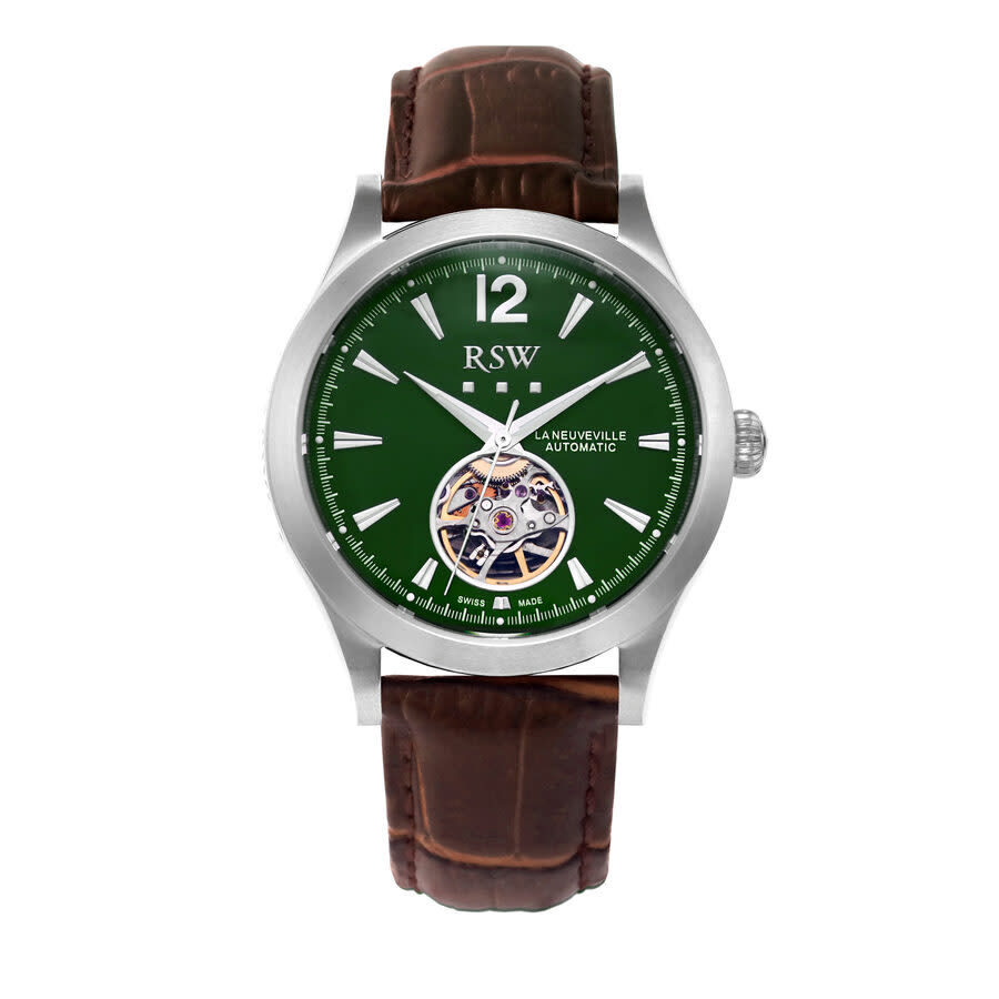 RSW La Neuveville Collection Green Dial Men's Watch RSWA166H-SL-12