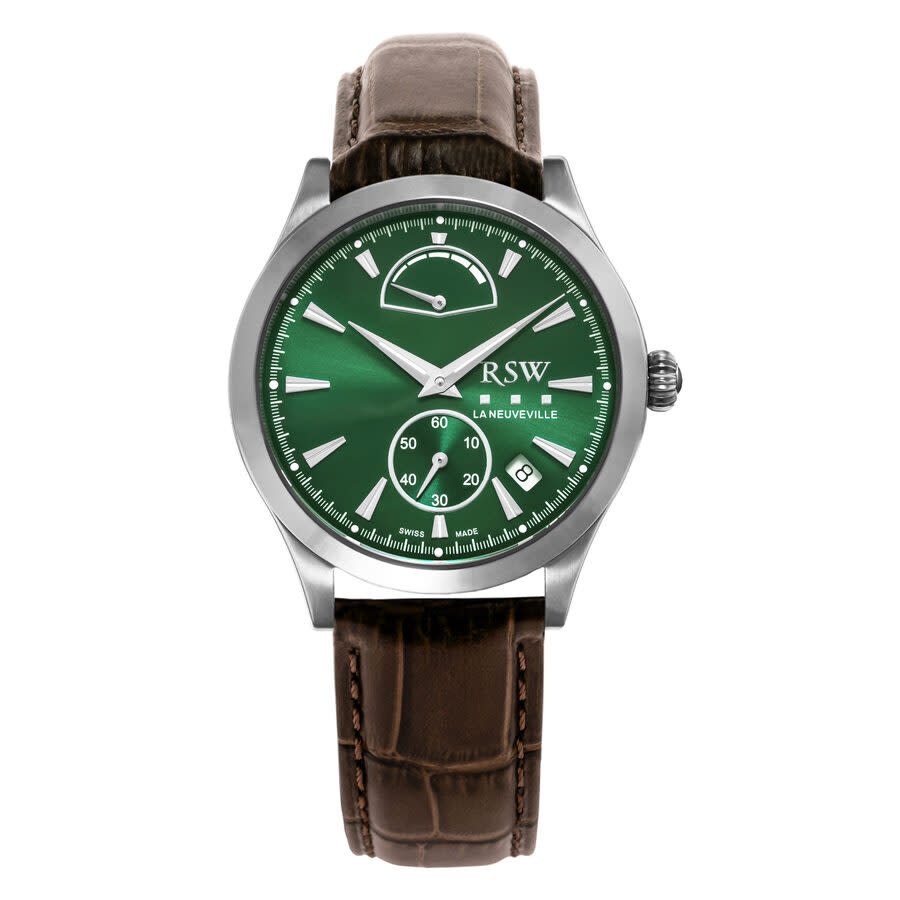 RSW La Neuveville Collection Green Dial Men's Watch RSWA166R-SL-12