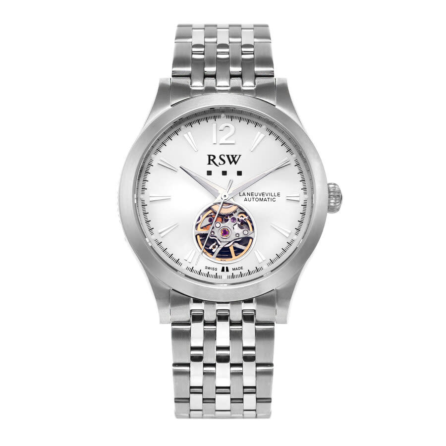 RSW La Neuveville Collection White Dial Men's Watch RSWA166H-SS-1