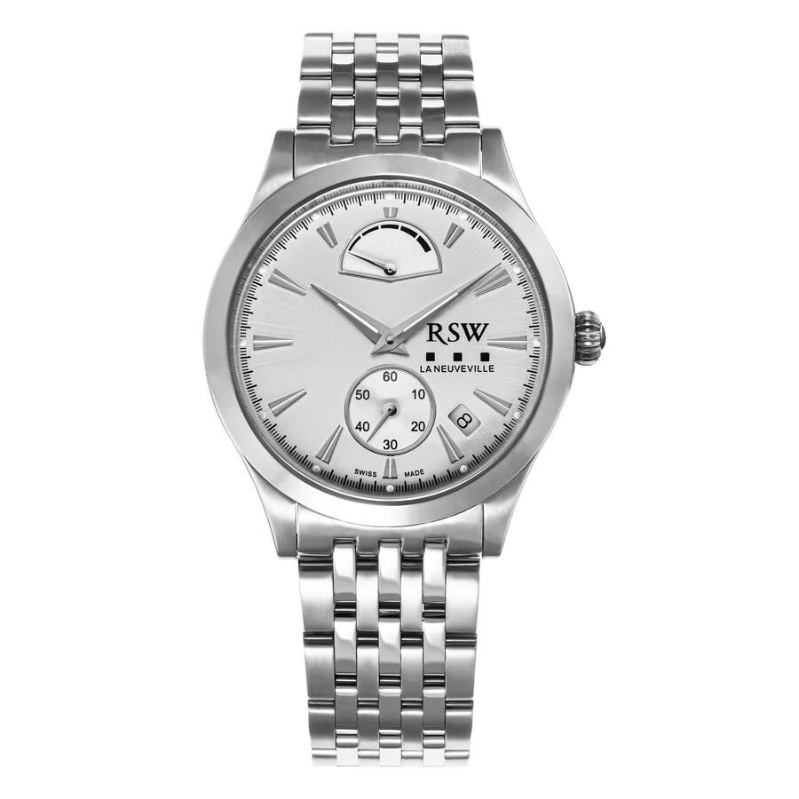 RSW La Neuveville Collection White Dial Men's Watch RSWA166R-SS-1