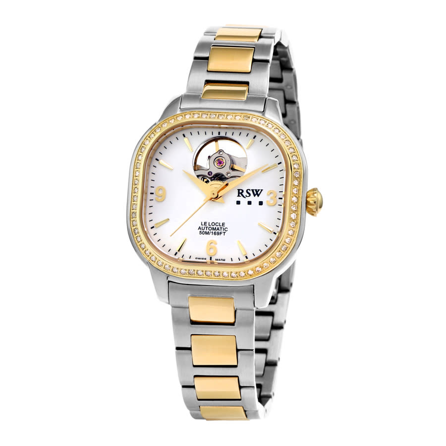 Rsw Le Locle Automatic White Dial Ladies Watch RSWLA122-SG-DD-1