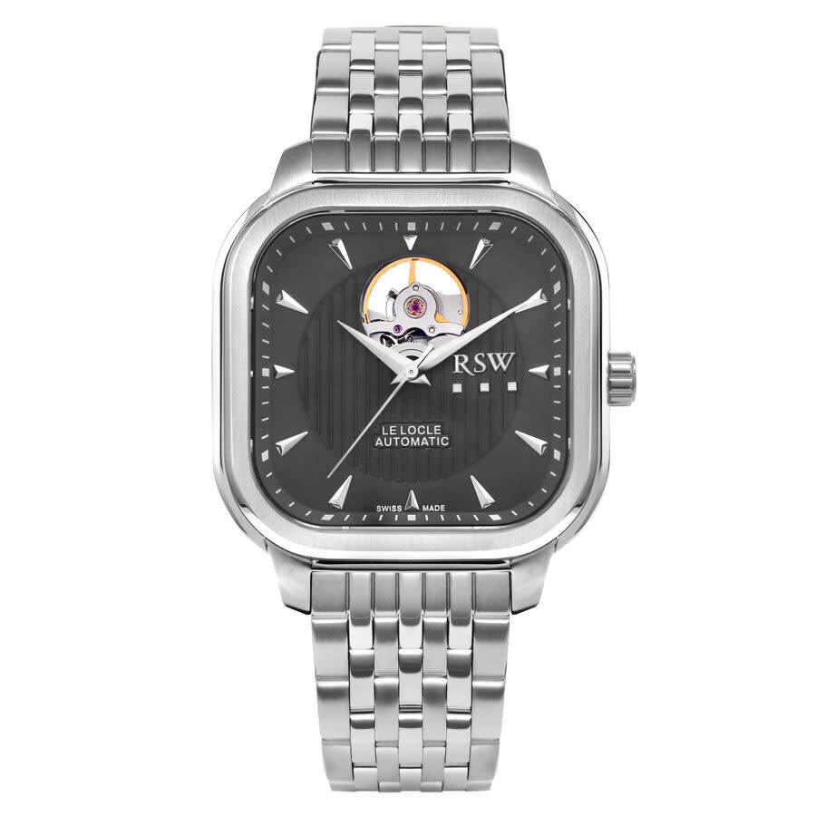 RSW Le Locle Collection Black Dial Men's Watch RSWA165H-SS-3