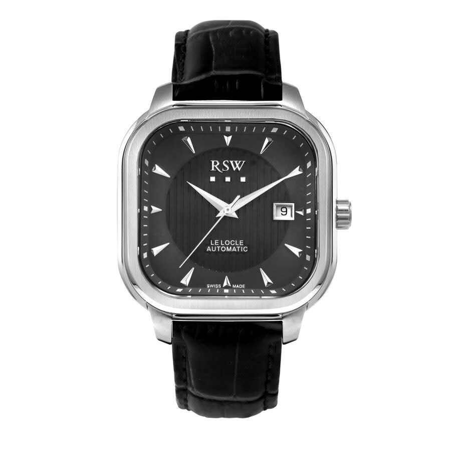 RSW Le Locle Collection Black Dial Men's Watch RSWA165-SL-3