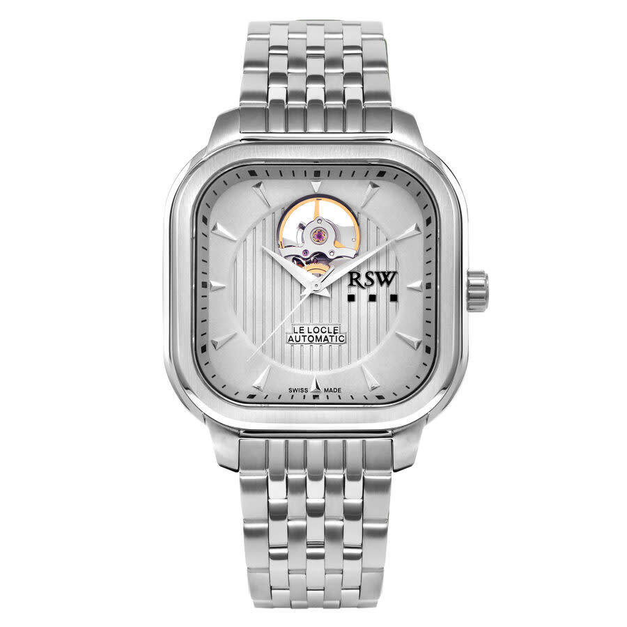 RSW Le Locle Collection White Dial Men's Watch RSWA165H-SS-1