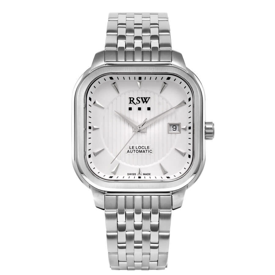 RSW Le Locle Collection White Dial Men's Watch RSWA165-SS-1