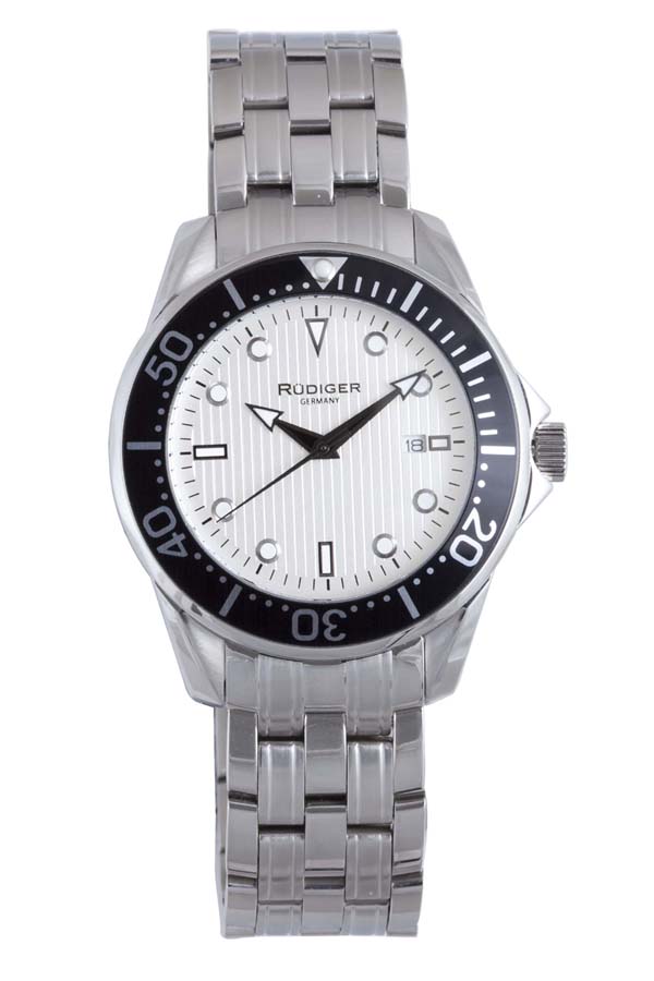 Rudiger Chemnitz White Dial Men's Watch R2000-04-001