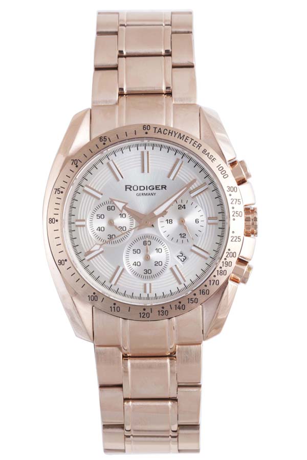 Rudiger Dresden Silver Dial Men's Watch R1000-09-001