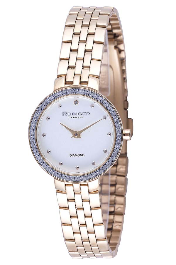 Rudiger Hesse White Dial Ladies Watch R3300-09-001