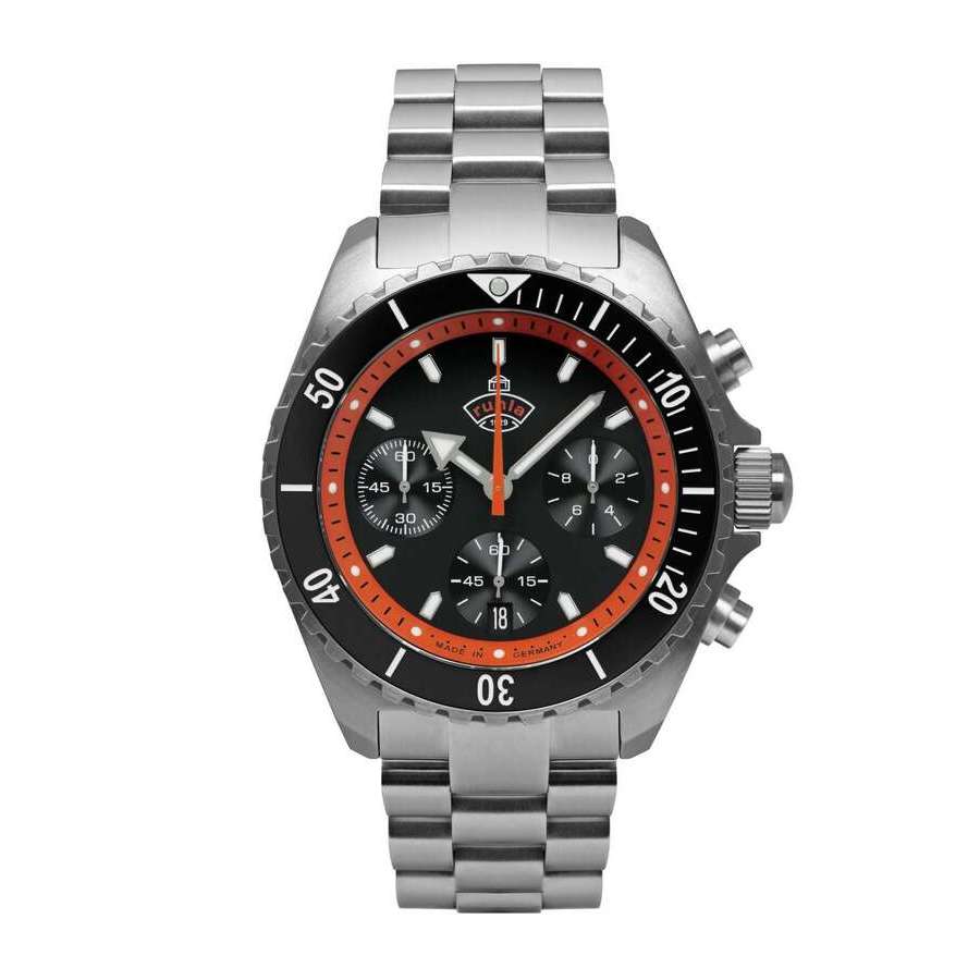 Ruhla Glasbach Cup Black Dial Men's Watch 4970M2