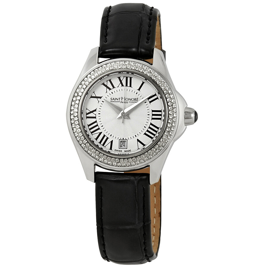 Saint Honore Coloseo Silver Dial Ladies Watch 744010 1ARF 7630013371779