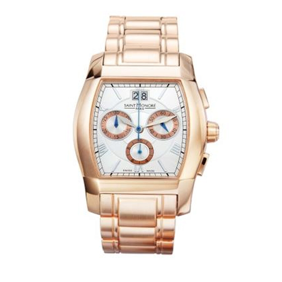 Saint Honore Monceau Chronograph White Dial Men's Watch 898152 8ARAR