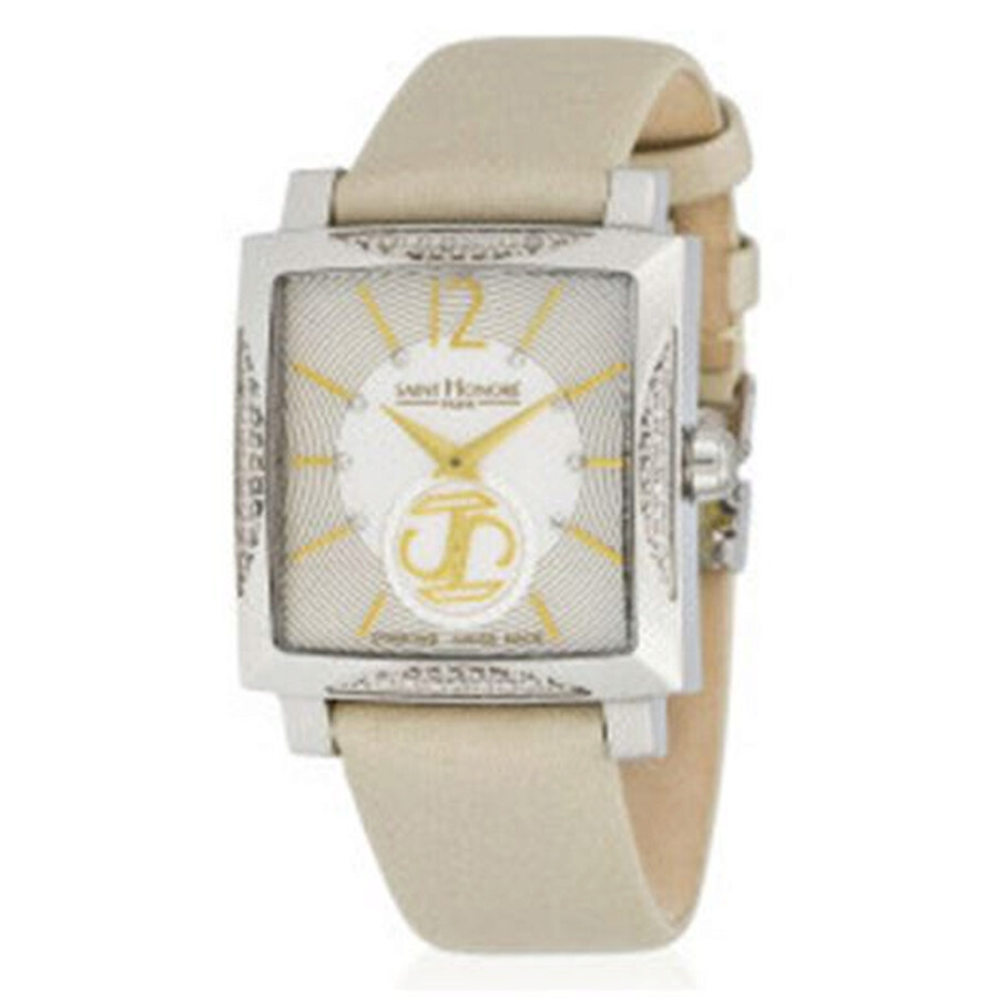 Saint Honore Orsay Diamond Beige Dial Ladies Watch 863020 1BYADT