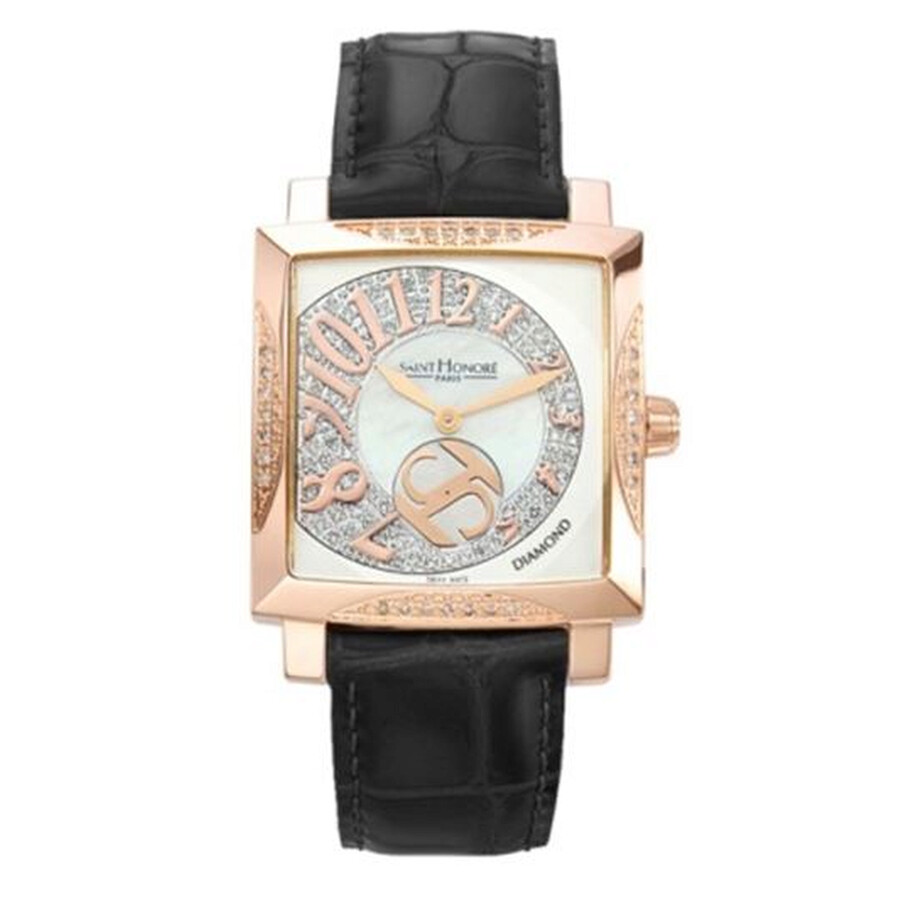 Saint Honore Orsay Diamond Mother of Pearl Dial Ladies Watch 863020