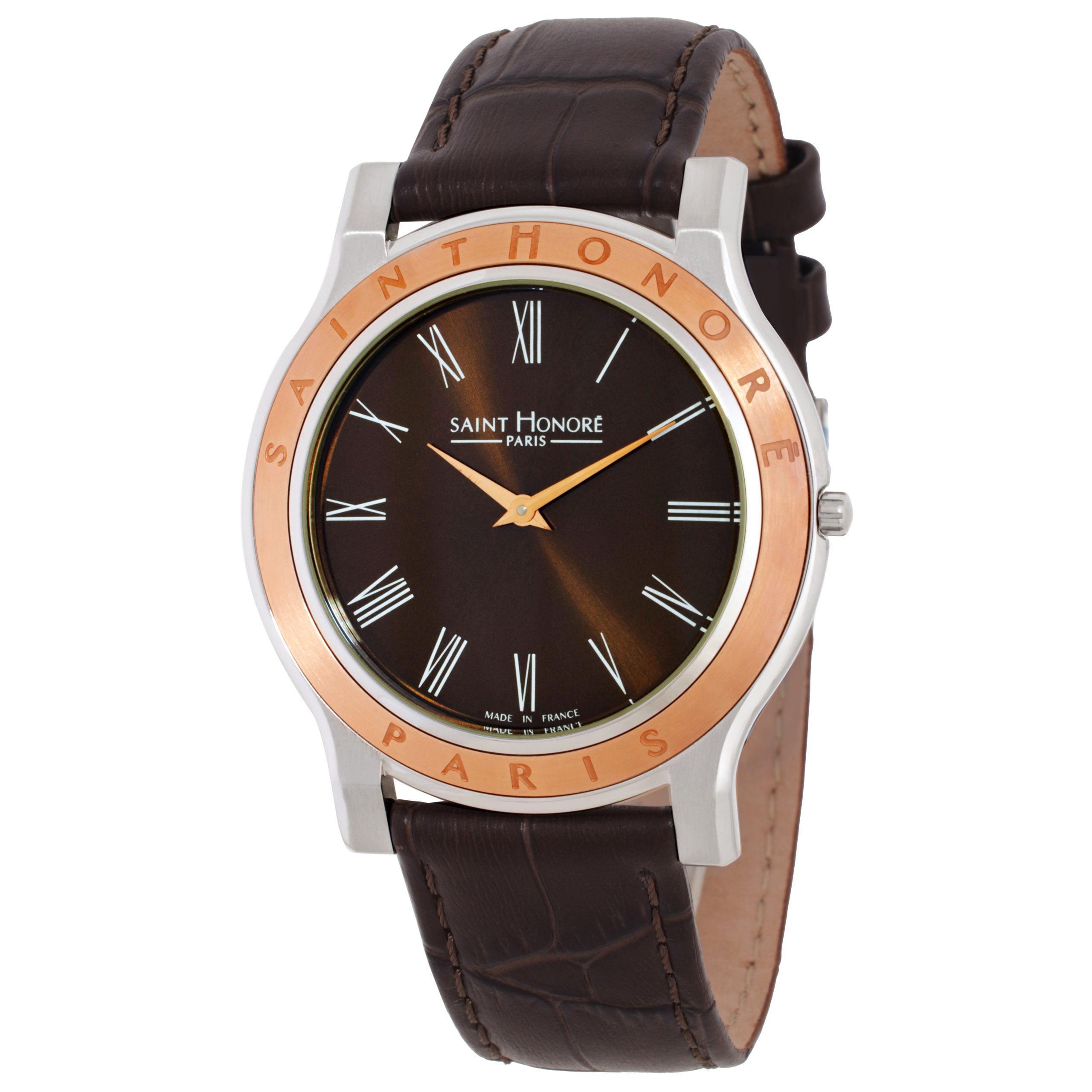 Saint Honore Paris Deauville Quartz Brown Dial Men's Watch H SH DE826001 6MR