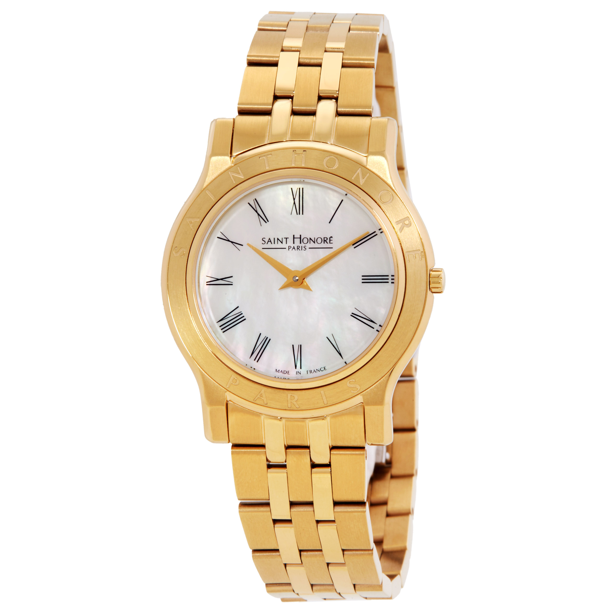 Saint Honore Paris Deauville Quartz Mother of Pearl Dial Ladies Watch H SH DE726101 3YR
