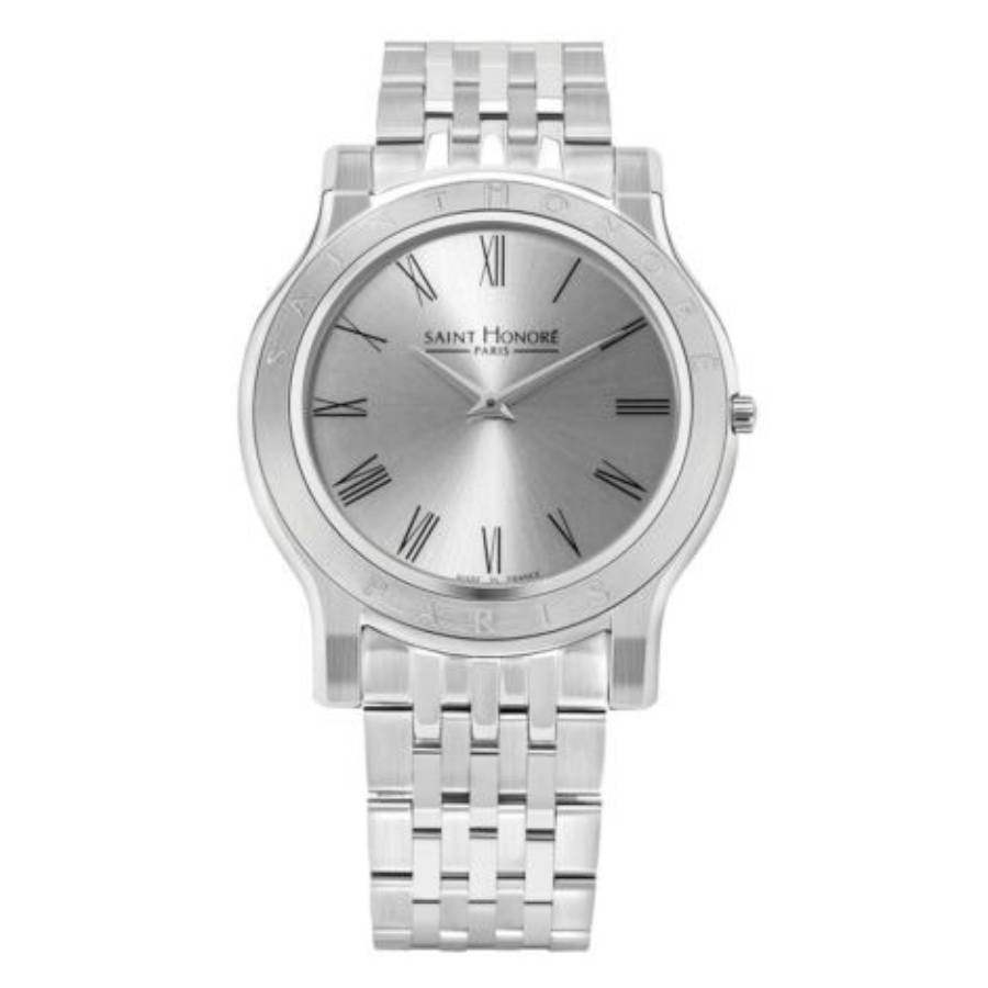 NWT Saint Honore Paris Deauville Quartz Silver Dial Men\'s Watch Saint Honore Paris Deauville Quartz Silver Dial Men main image 2