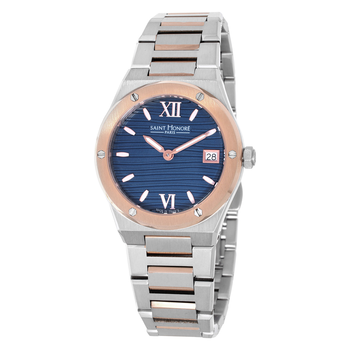 Saint Honore Paris Haussman Quartz Blue Dial Ladies Watch H SH NH752125 6DIR