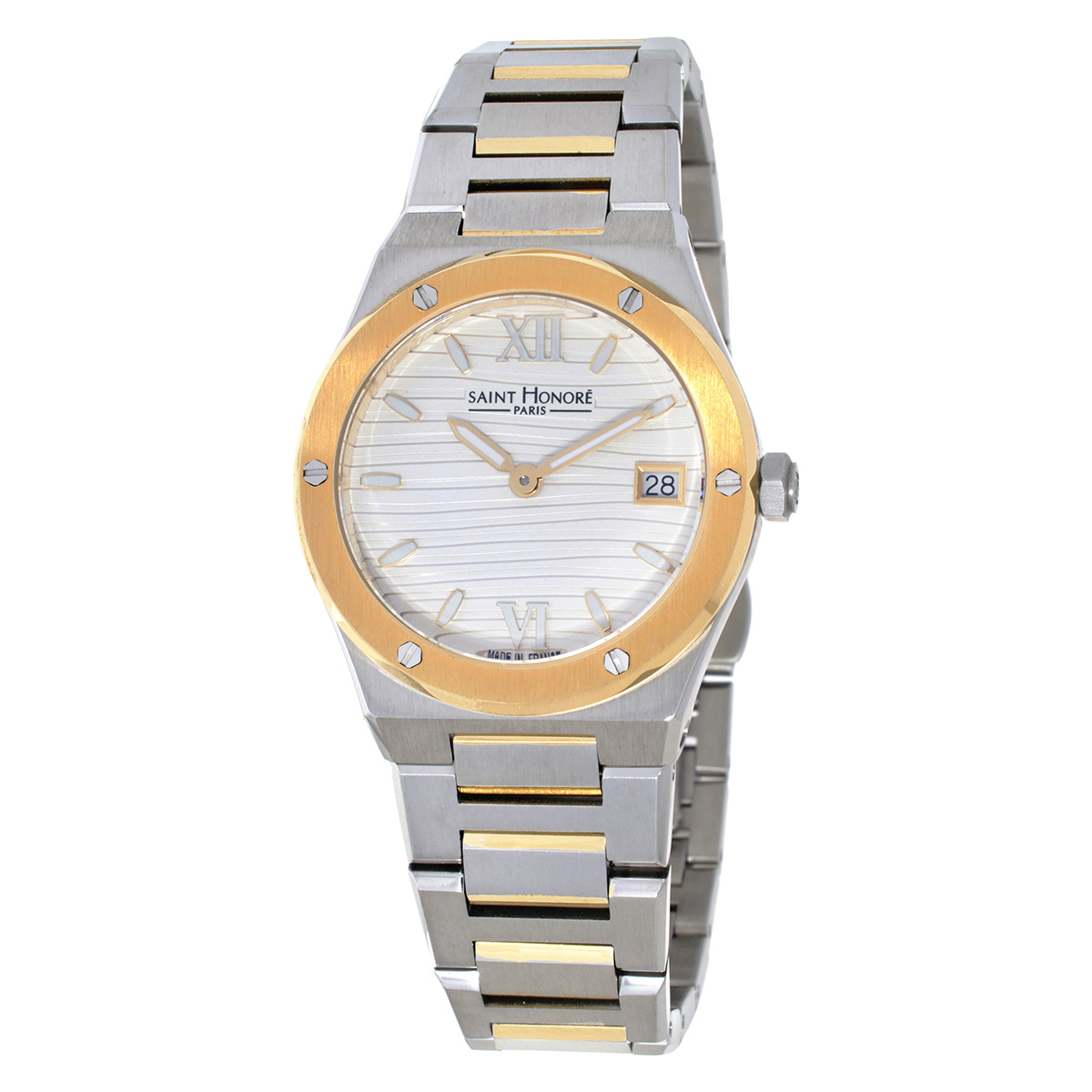 Saint Honore Paris Haussman Quartz Silver Dial Ladies Watch NH752125 4AIT