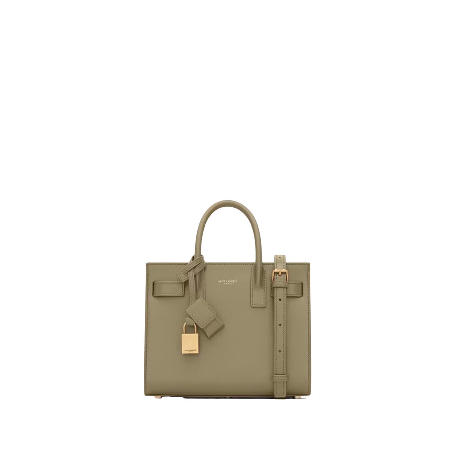 Saint Laurent Sac De Jour Nano Leather Top Handle Bag