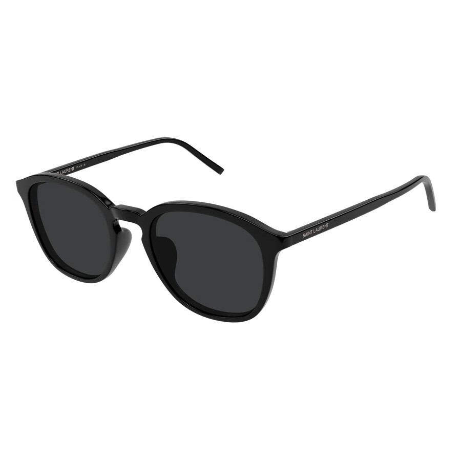 Saint Laurent Black Oval Unisex Sunglasses SL 782/K 001 53