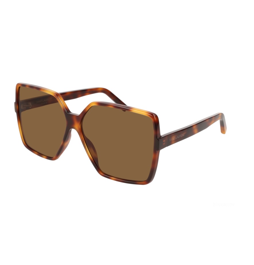 Saint Laurent - Woman - Brown - Sunglasses