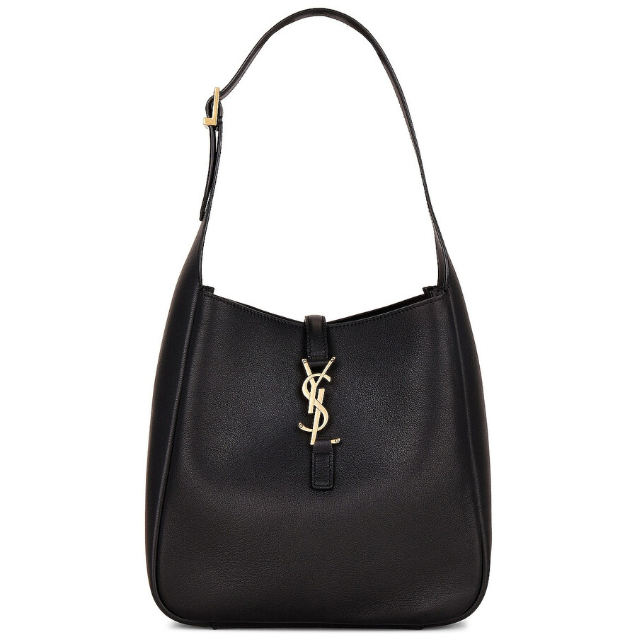 Saint Laurent Cassandre Shoulder Bag In Black