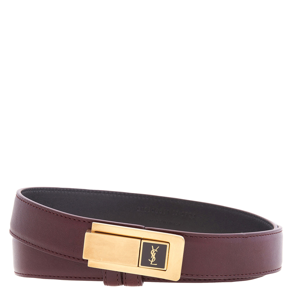 サンローランパリ　HORSESHOE BUCKLE BELT サンローランパリ HORSESHOE BUCKLE BELT