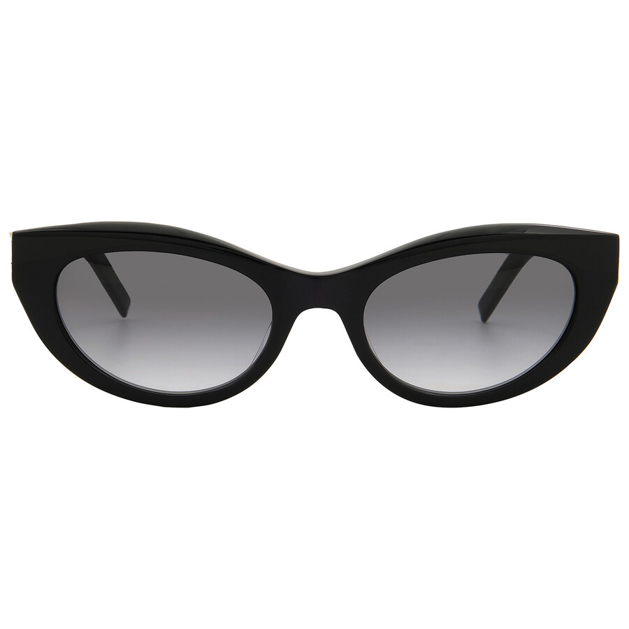 Saint Laurent Grey Gradient Cat Eye Ladies Sunglasses SL