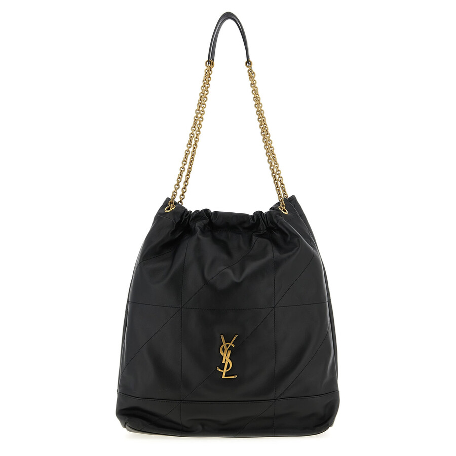 Saint Laurent Jamie Large Shoulder Bag In Black
