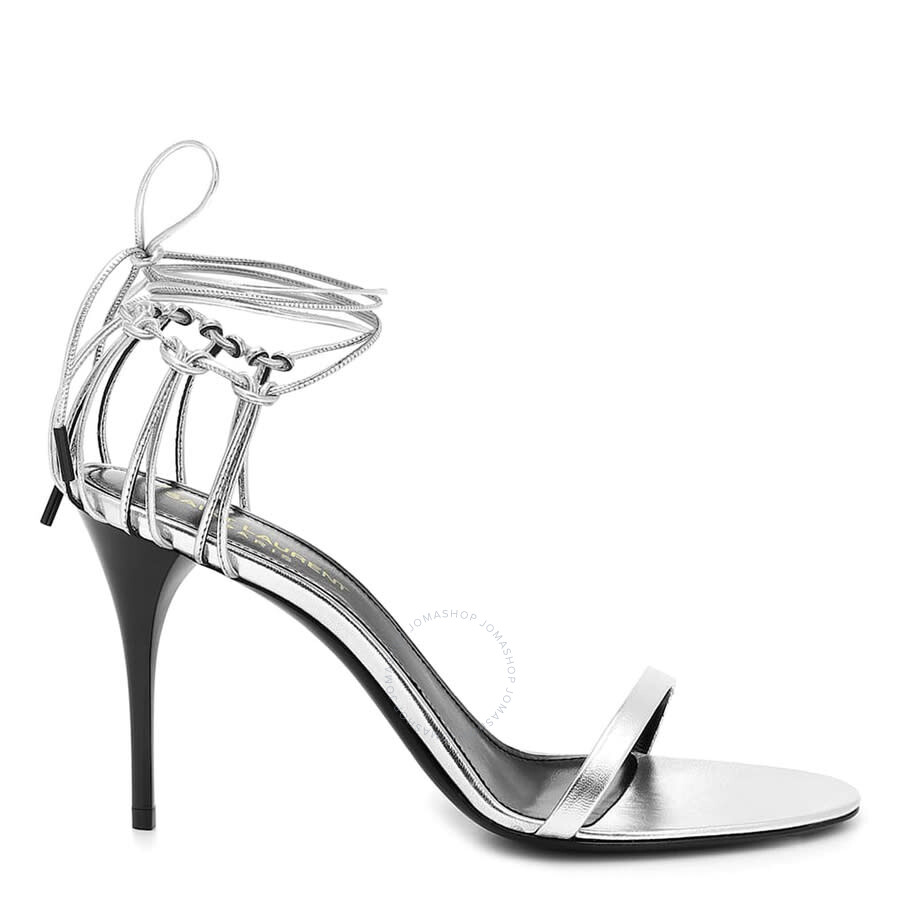 silver colour sandals