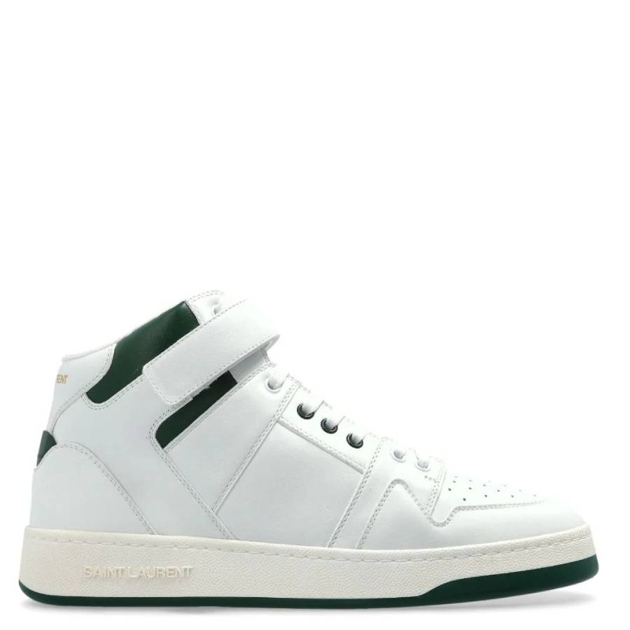 Saint Laurent Lax High-Top Sneakers, Brand Size 44 ( US Size 11