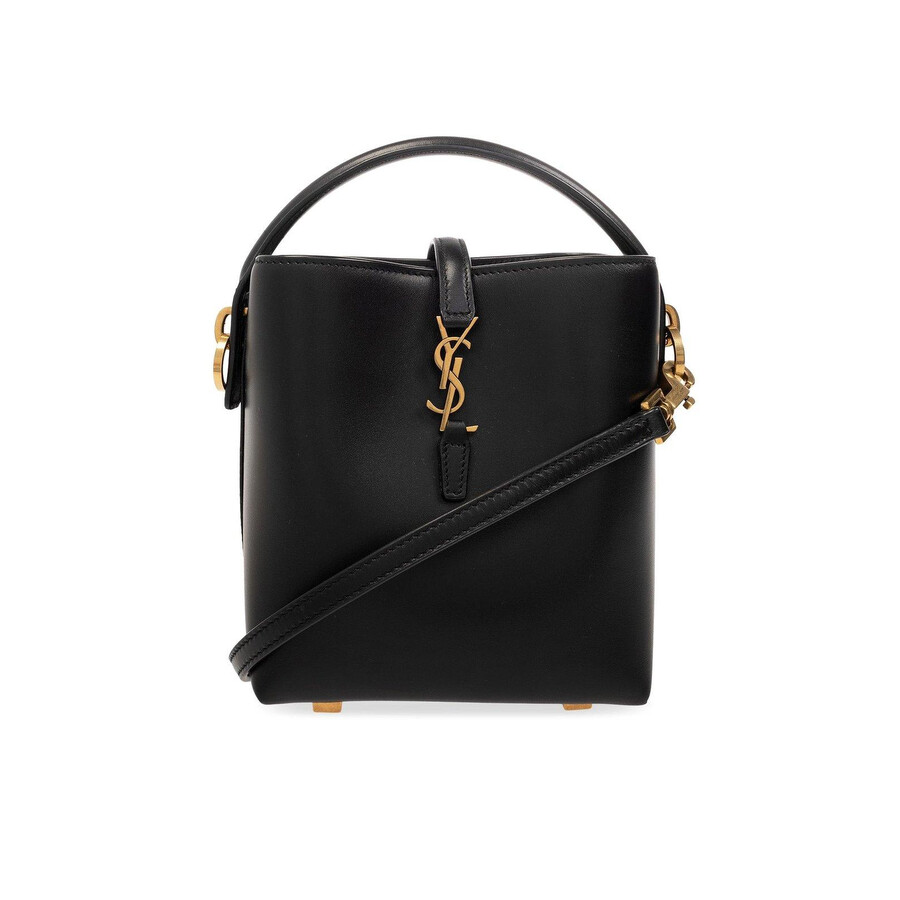 Saint Laurent Le 37 Mini Tote Bag In Black