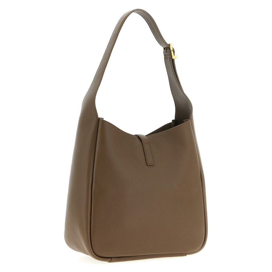 Saint Laurent Le 5 À 7 Shoulder Bags Brown In Pattern