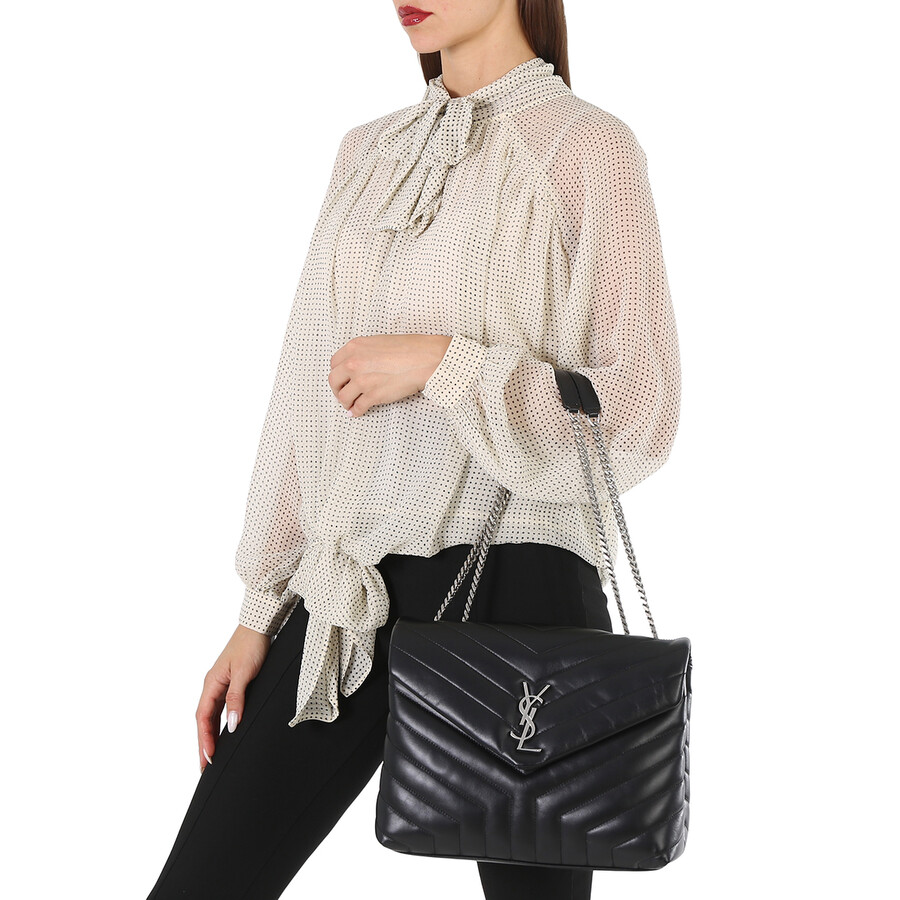 Saint Laurent Shoulder Bags In Black