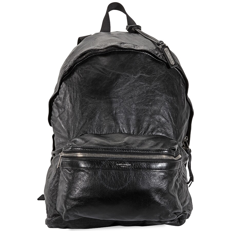 Saint Laurent Men's Backpack City Black 2Way Beltbag YSL Handbags