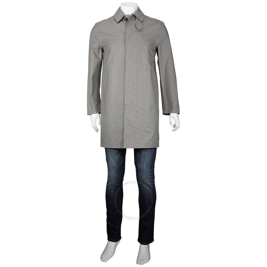 Saint Laurent Men's Multicolor Houndstooth Print Jacket In Multicolor
