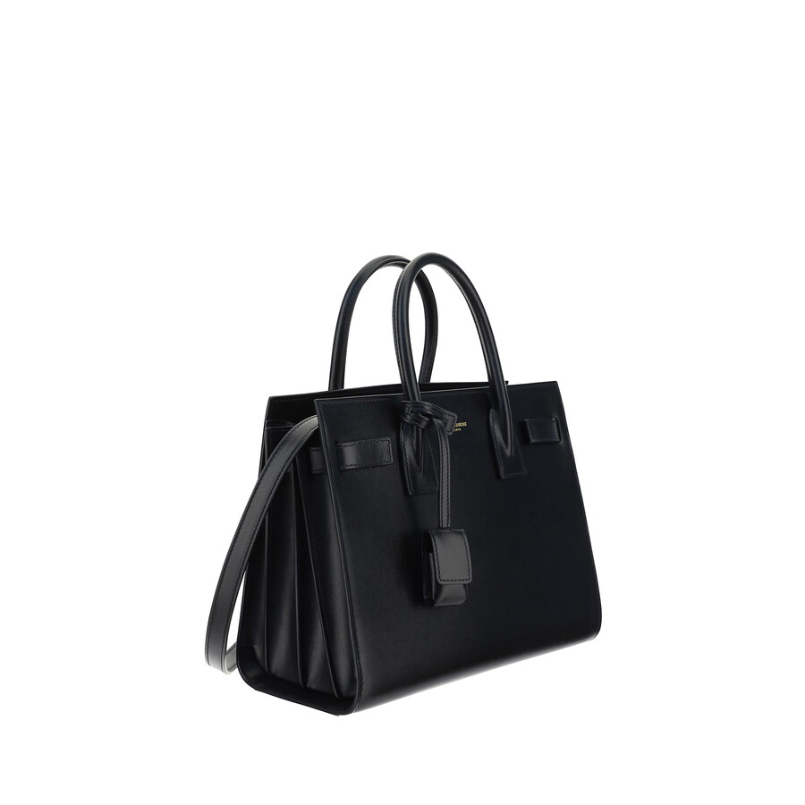 Saint Laurent Sac De Jour Baby Handbag In Black
