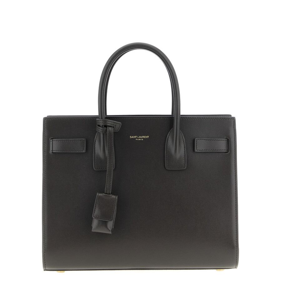 Saint Laurent Sac De Jour Baby Handbag In Gray