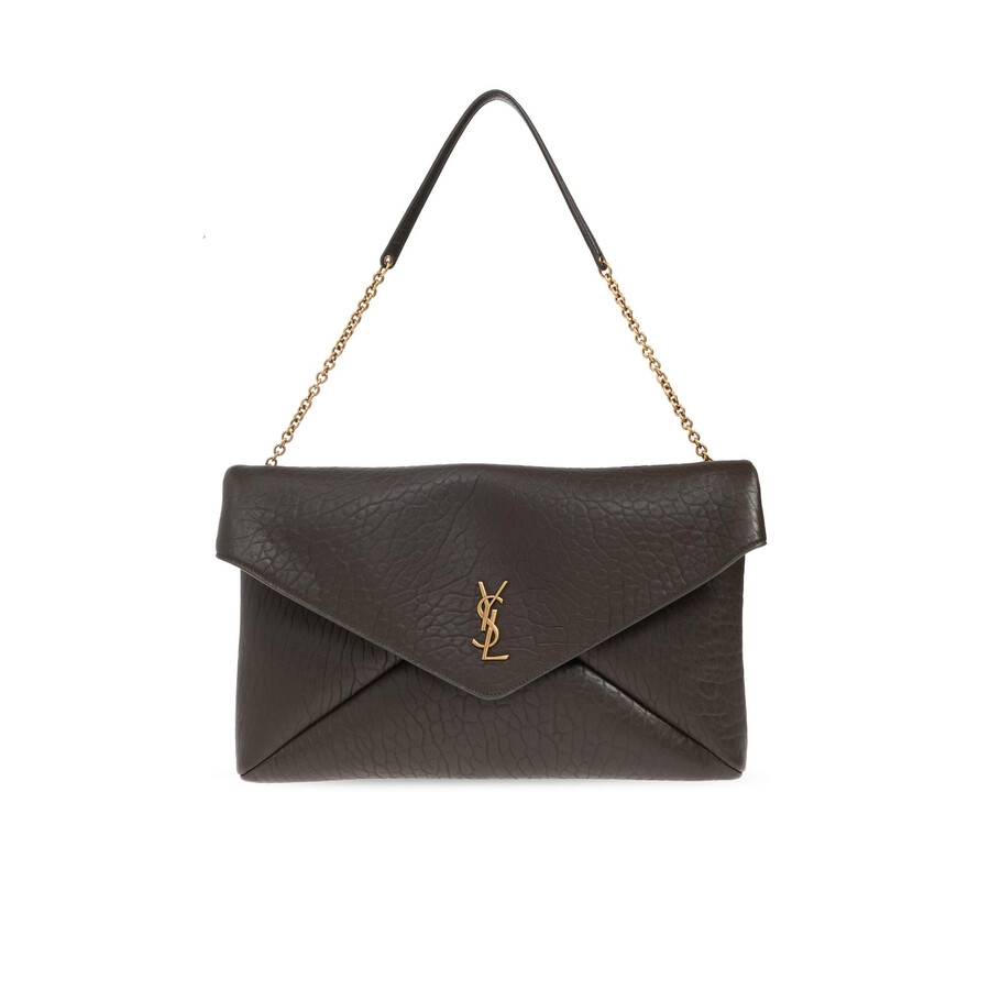 Saint Laurent Shoulder Bag Envelope Pou In Brown