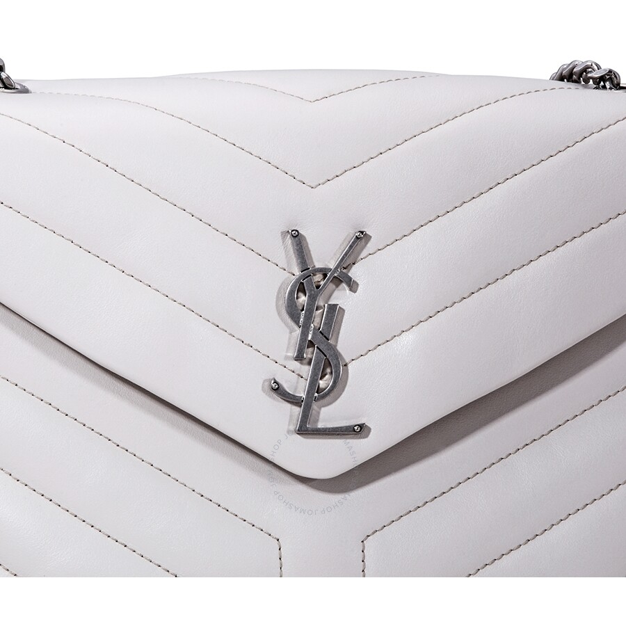 Ysl Purse White Bag