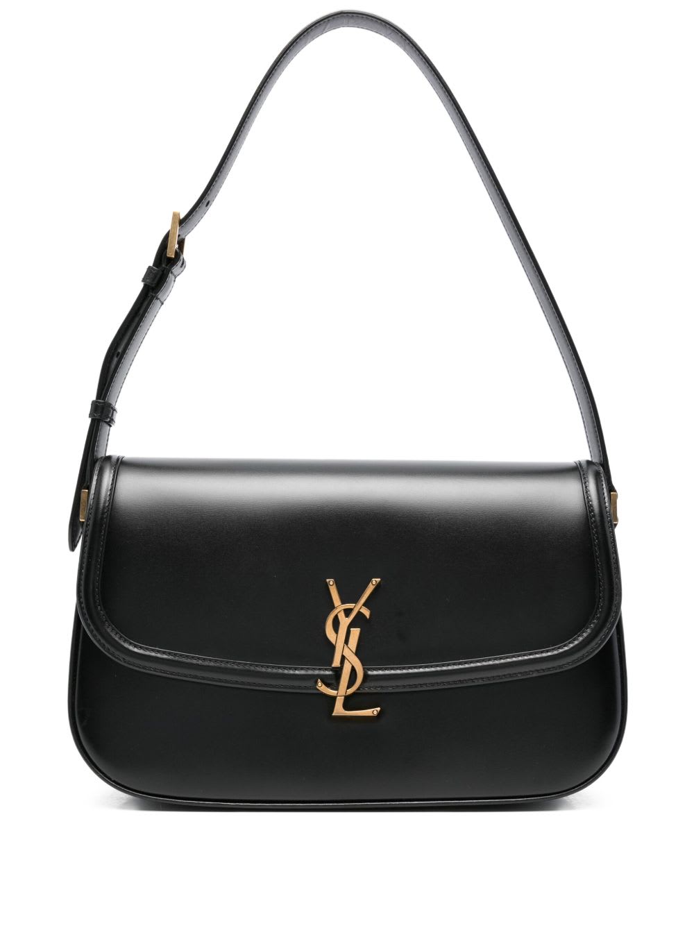 Saint Laurent Solferino Medium Leather Box Bag 8323320SX0W 1000