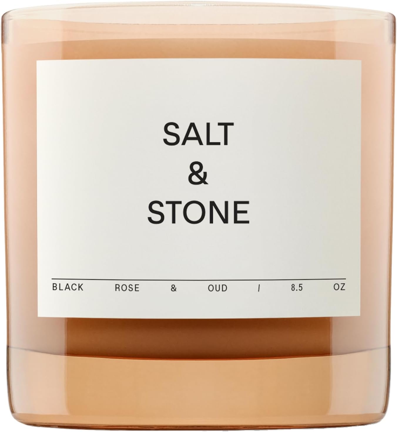 Salt & Stone Unisex Black Rose & Oud 8.5 oz Scented Candle 711221984405