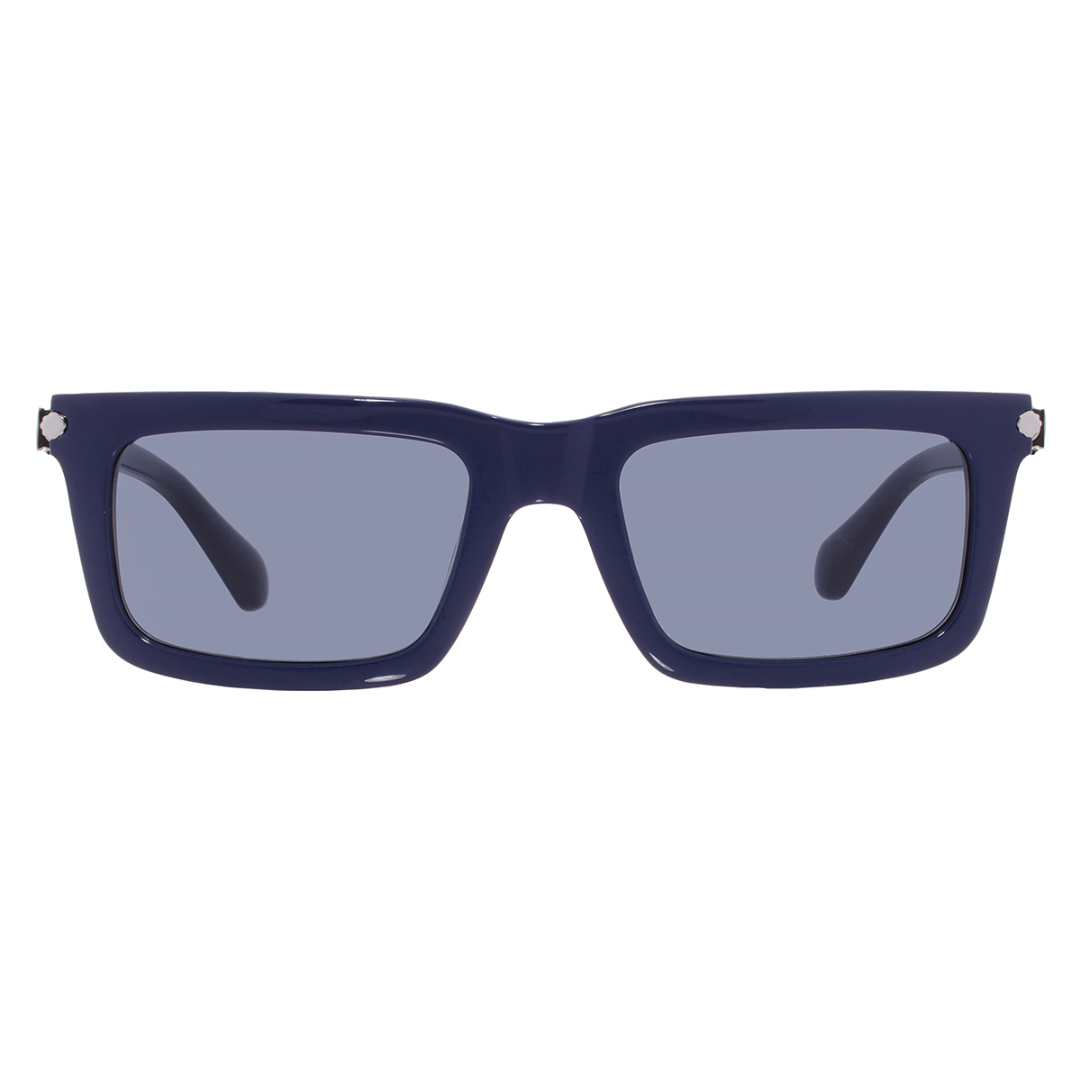 未使用品　FERRAGAMO ネイビー シルバー カフリンクス Ferragamo Salvatore Ferragamo Blue Pilot Men's Sunglasses SF2015S