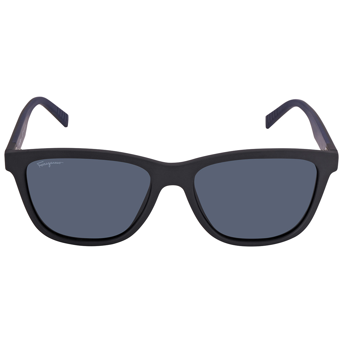 Ferragamo Salvatore Ferragamo Blue Rectangular Men's Sunglasses