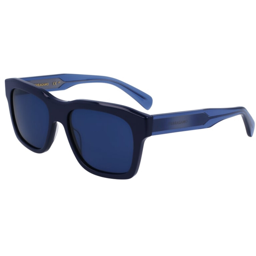 Ferragamo Salvatore Blue Sport Men's Sunglasses Sf1087sn 414 56
