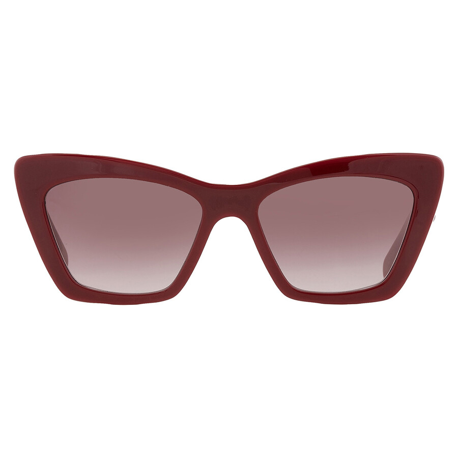 Ferragamo Salvatore  Bordeaux Gradient Cat Eye Ladies Sunglasses Sf1081se 603 55