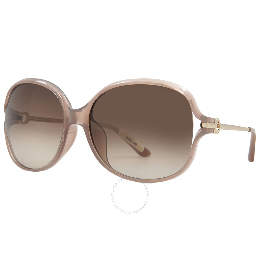 Ferragamo Salvatore  Brown Butterfly Ladies Sunglasses Sf921sk 718 61