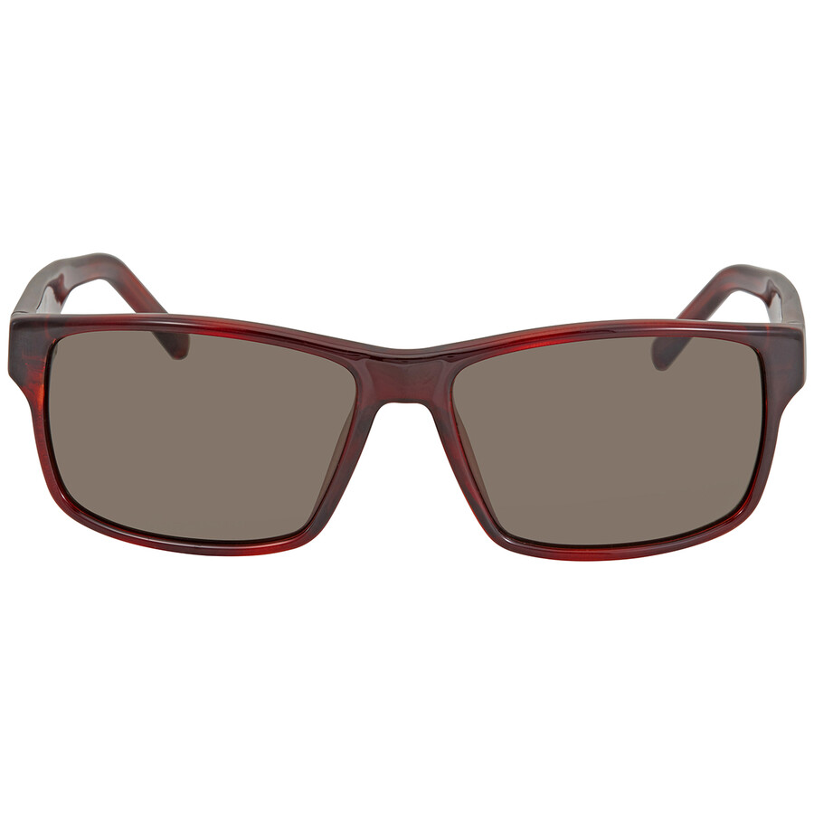 Ferragamo Salvatore Brown Rectangular 58 Mm Men's Sunglasses Sf960s 214 58